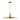 Modern Saucer Direct 24 LED pendant light in hand rubbed antique brass finish over dining table