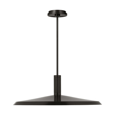 Contemporary bronze Saucer Direct 24 LED ceiling light fixture with integrated energy-efficient LED