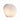White finish Graypants Allyn sustainable pendant light with unique pebble shape