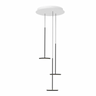 Sky Solo 3-Pendant LED Chandelier – Modern Dim-to-Warm Aluminum Ceiling Light by Pablo Designs