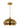 Contemporary LED dome pendant light in brass, Shanti by Visual Comfort, ideal for kitchen islands or foyers