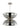 Contemporary double shade pendant ceiling light, 26" diameter, perfect for stylish interiors in polished nickel