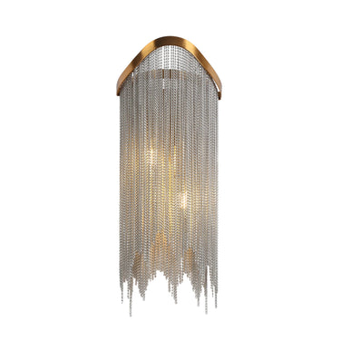 Shoebill Glam Brass Wall Sconce - 2 Light
