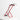 Artemide Sintesi red table lamp designed by Ernesto Gismondi, adjustable Italian desk lamp with E26 socket for office, hotel, or bedside lighting