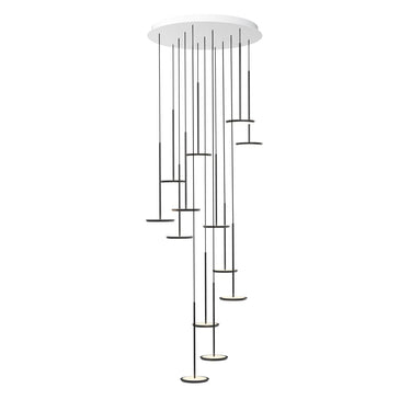 Sky Solo 13-Light Modern LED Chandelier with Dim-to-Warm Technology by Pablo Designs - image 2