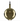 Medium size Sky-Fall Round pendant light with glossy smoke glass and metal frame