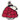 Red & Pink Peanuts Snoopy Puffer Jacket Rug by Maison Deux, photo 1