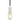 Visual Comfort SoCo ceiling light with adjustable drop for residential entryways