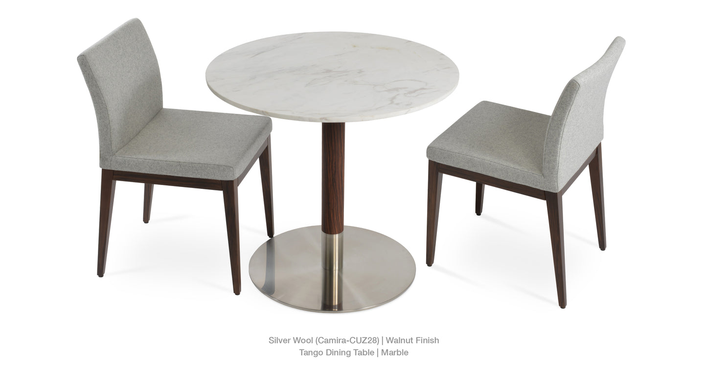 Soho Concept Aria Wood Base and Fabric Seat Dining Chair 21