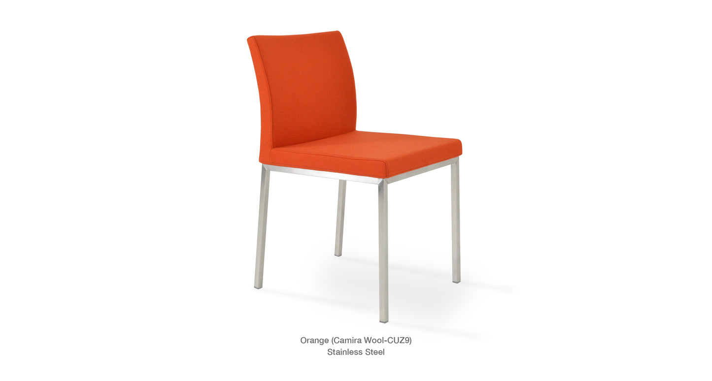 Soho Concept Aria Metal Chair - Fabric