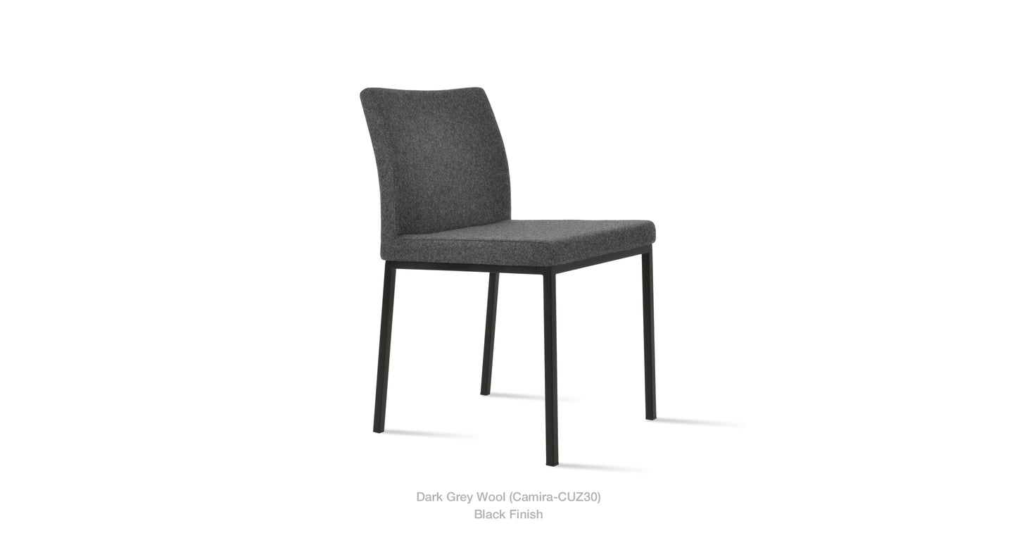 Soho Concept Aria Metal Chair - Fabric