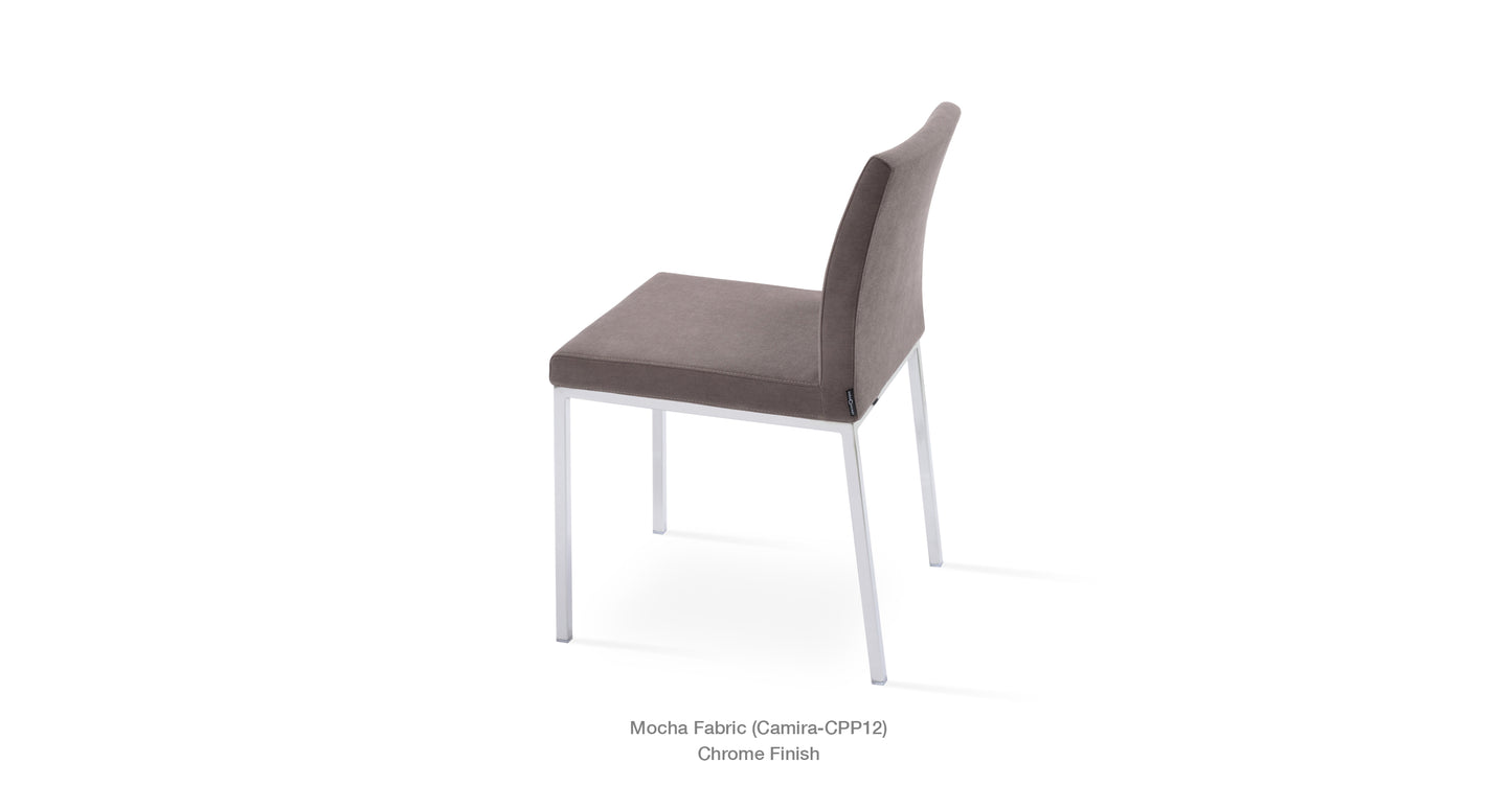 Soho Concept Aria Metal Chair - Fabric