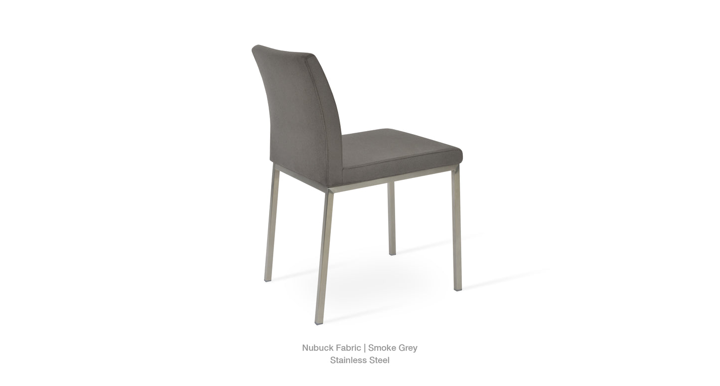 Soho Concept Aria Metal Chair - Fabric