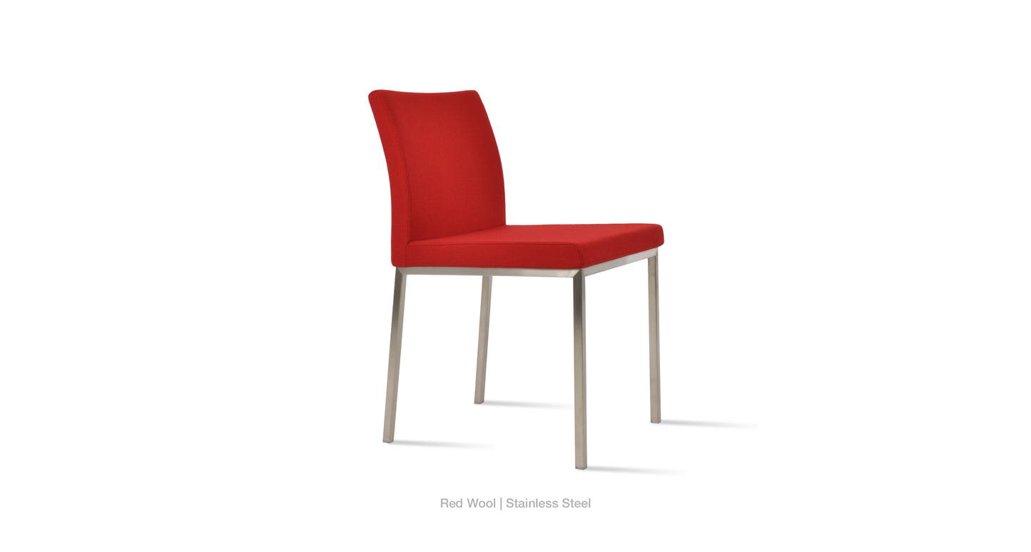 Soho Concept Aria Metal Chair - Fabric