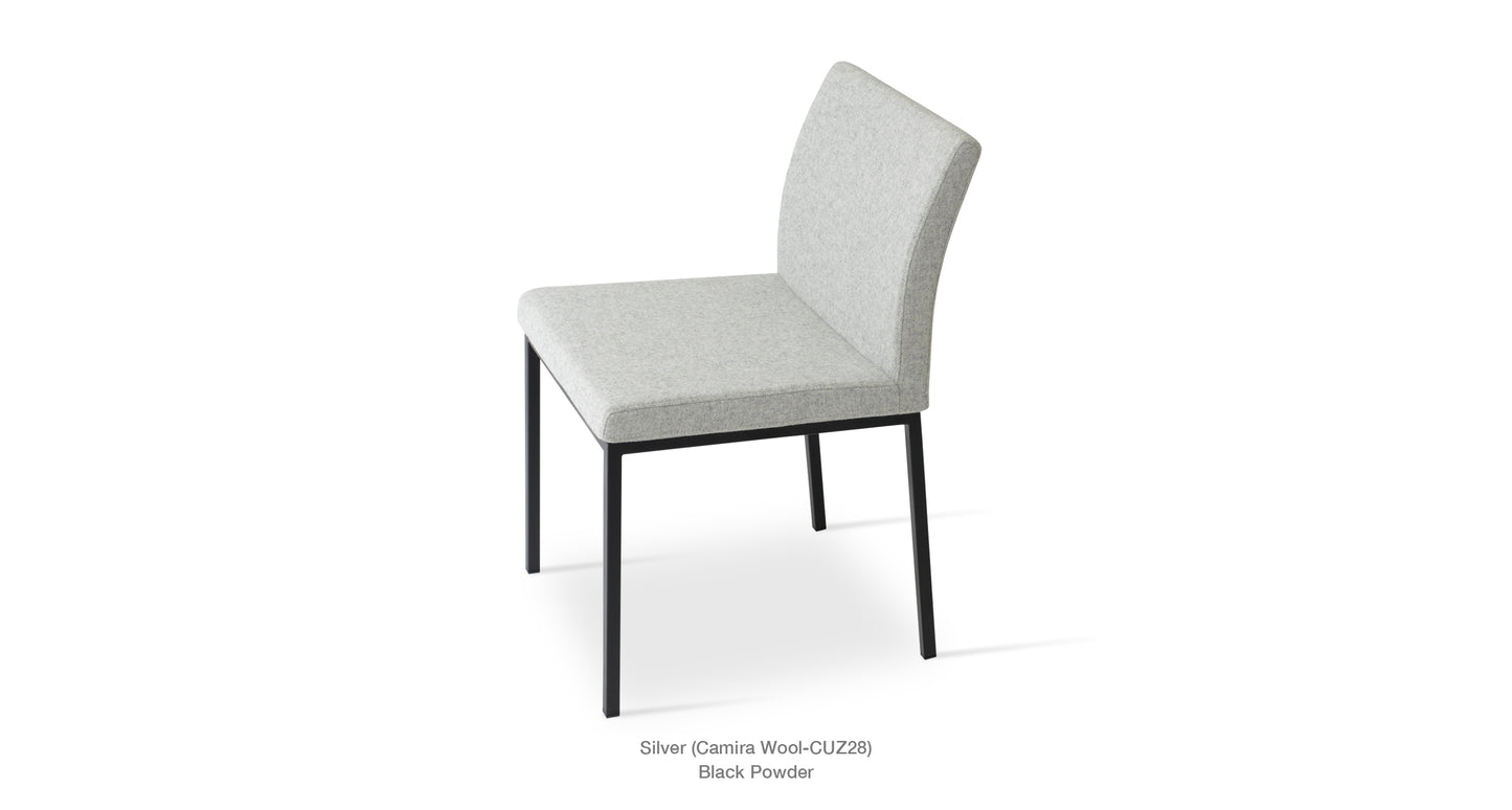 Soho Concept Aria Metal Chair - Fabric