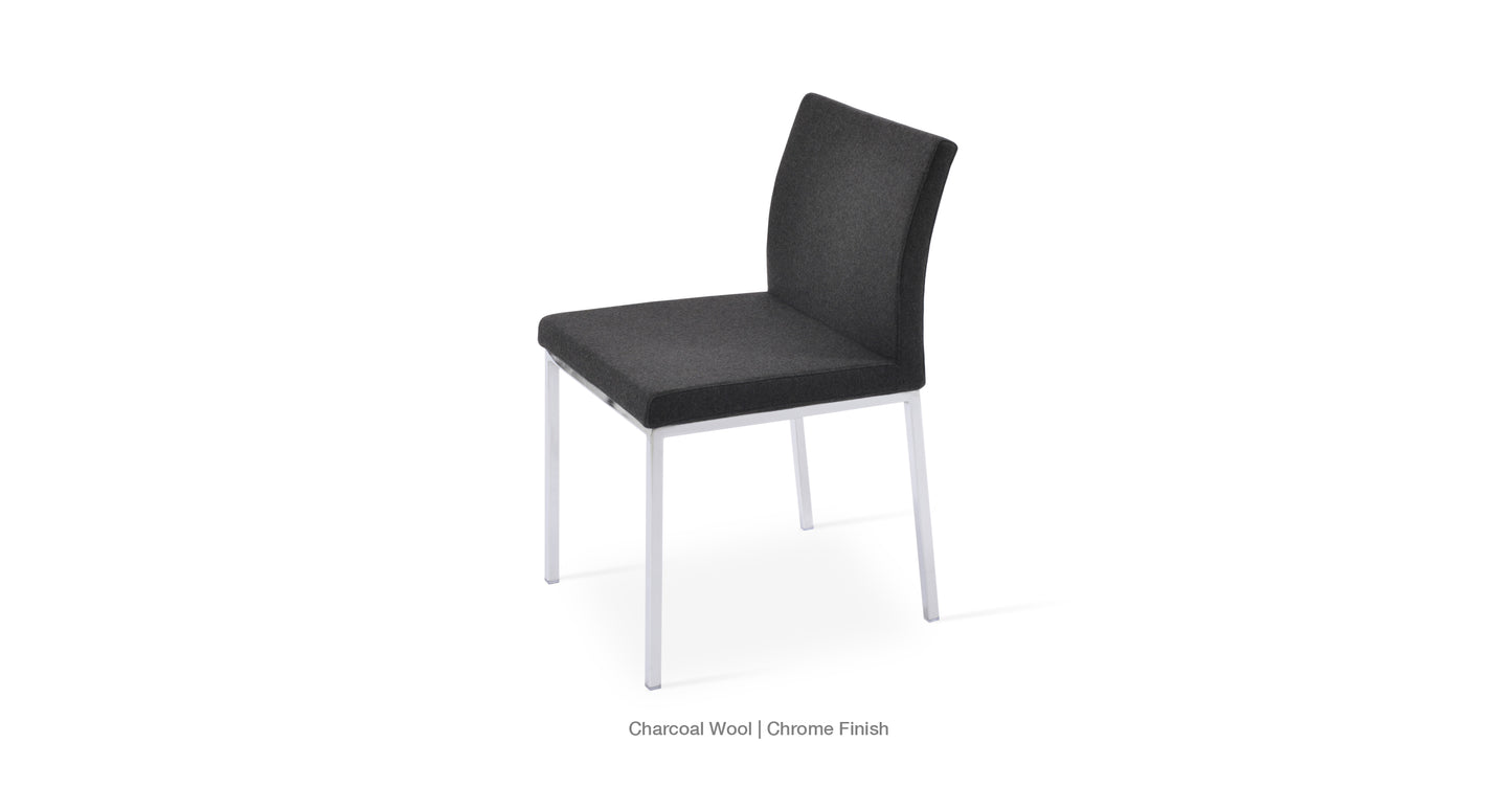 Soho Concept Aria Metal Chair - Fabric