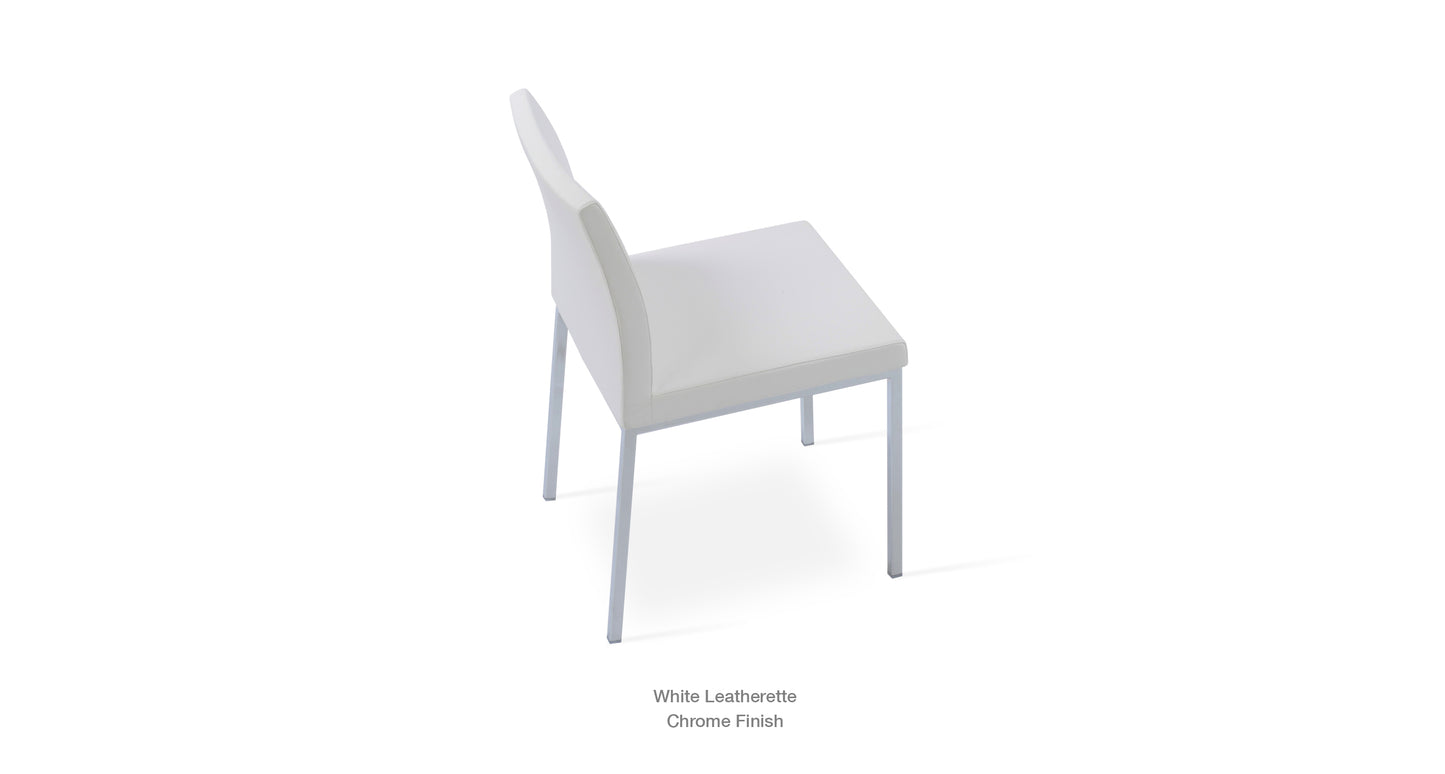 Soho Concept Aria Metal Chair - Leather