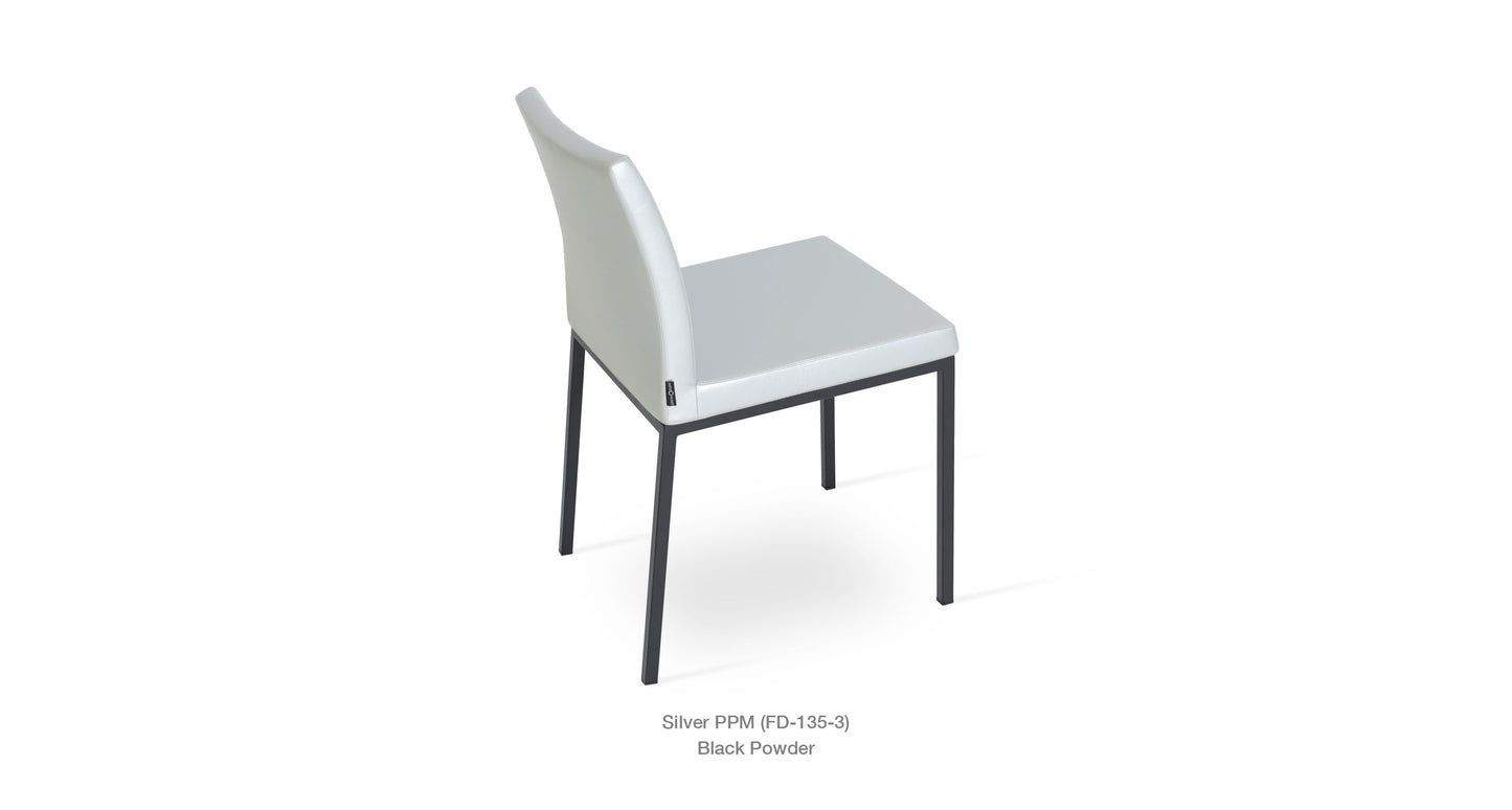 Soho Concept Aria Metal Chair - Leather