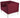 Laguna lounge armchair burgundy Camira Era fabric and steel base contemporary accent seating