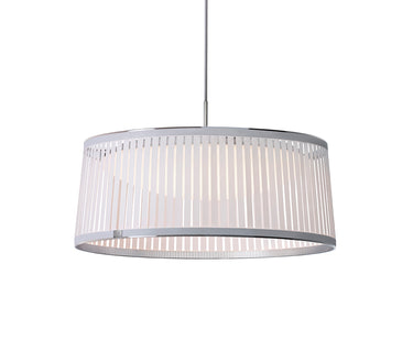 Solis Drum LED Pendant Light – Modern Fabric Pendant by Pablo Designs - image 17