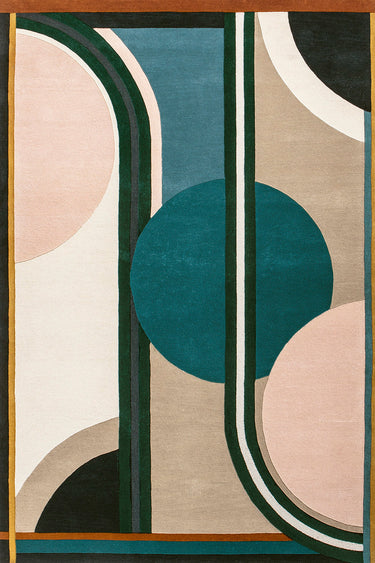 Sonia wool rug, full view