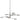Adjustable Linear LED Chandelier for Dining Table – 8-Light Spectica Style
