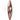 Wooden Cocoon Pendant Light with Spirals