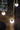 Close-up of the integrated LED light source at the tip of the Penta Storm pendant