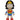Wonder Woman Super Pop by Leblon Delienne, Original multicolor colorway, 25 cm