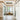 ET2 Swank orb on the ceiling beam of a coffered hallway above a sitting nook with two chairs