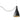 Swell String Single Narrow LED Modular Pendant Light by Pablo Designs