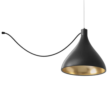 Swell String Single Medium Modular LED Pendant Light by Pablo Designs