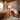 Nova Tambo Floor Lamp, Scallop Shade, photo 3