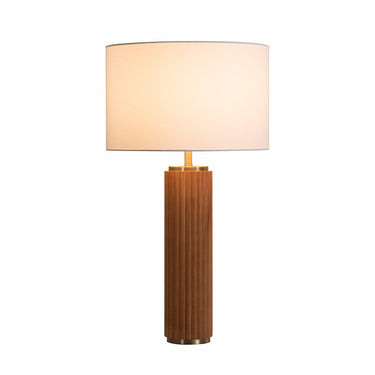 Nova Tambo Table Lamp, Walnut and Brass in Natural Ash, photo 1