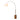 Nova Tambo Adjustable Arc Lamp in White shade, Weathered Brass body, Natural Ash base, photo 6