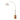 Nova Tambo Luna Bella Adjustable 1-Light Arc Lamp in White/Gold shade, Weathered Brass body, Natural Ash base, photo 11