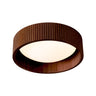 Nova Tambo Flush Mount in Dark Walnut, photo 1