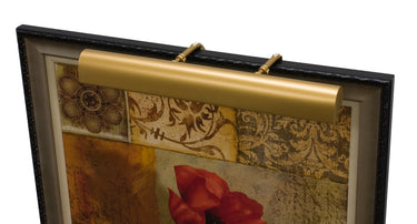House of Troy Traditional 21" Gold Plug-In Picture Lights