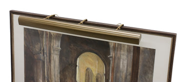 House of Troy Traditional 36" Statuary Bronze Plug-In Picture Lights