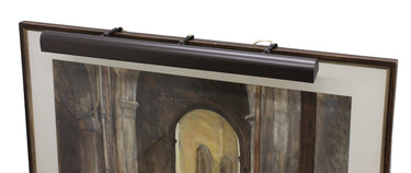 House of Troy Traditional 36" Mahogany Bronze Plug-In Picture Lights