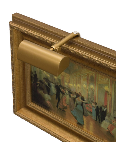 House of Troy Traditional 4" Gold Plug-In Picture Lights