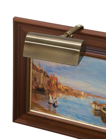 House of Troy Traditional 5" Statuary Bronze Plug-In Picture Lights