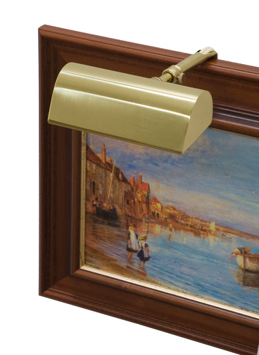 House of Troy Traditional 5" Polished Brass Plug-In Picture Lights