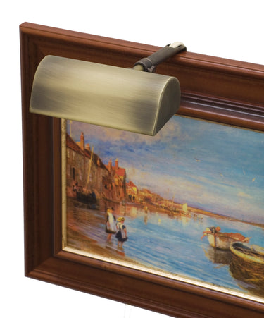 House of Troy Traditional 5" Antique Brass Plug-In Picture Lights