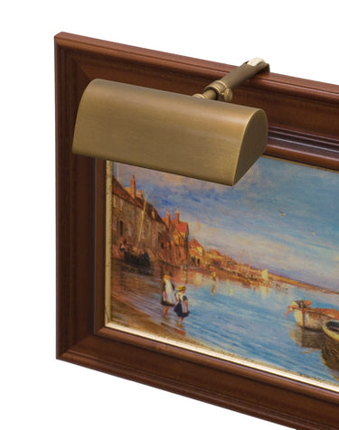 House of Troy Traditional 5" Weathered Brass Plug-In Picture Lights
