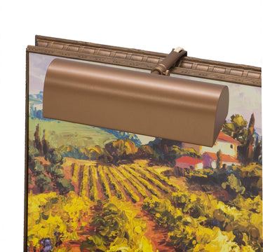 House of Troy Traditional 8" Bronze Plug-In Picture Lights