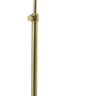 House of Troy Townhouse Adjustable Swing Arm Floor Lamps in Raw Brass