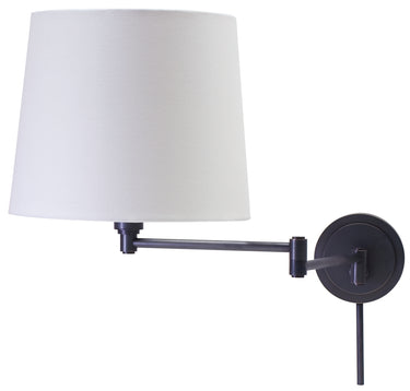 House of Troy Townhouse Wall Swing Lamp in Oil Rubbed Bronze