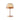 Finesse Decor Iron and Champagne Glass Table Lamp Rose Gold