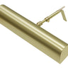 House of Troy Traditional LED 14" Satin Brass Plug-In Picture Lights